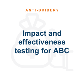 Impact and effectiveness testing