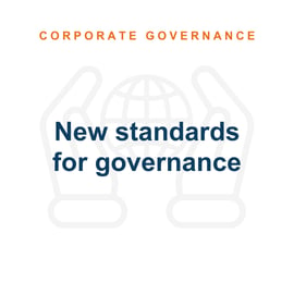 New standards for governance
