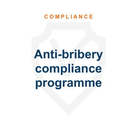Anti-bribery compliance programme